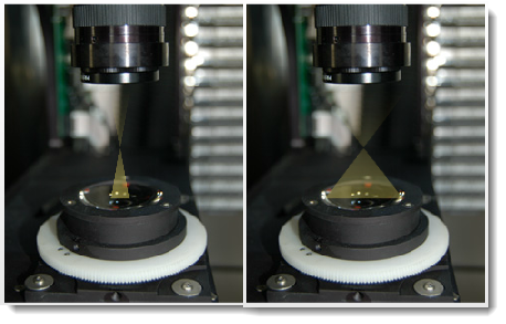 Köhler Illumination with motorized aperture